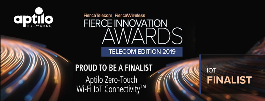 Aptilo Zero-touch Wi-Fi IoT solution Finalist in Fierce Innovation Awards