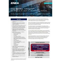 Enea Qosmos ixEngine: Next-Generation Deep Packet Inspection (DPI) for Maximum Traffic Visibility