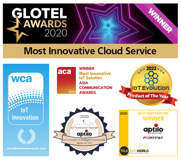 Enea's IoT connectivity management solution - Aptilo IoT Connectivity Control Service - has won seven industry awards