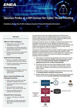 Qosmos Probe as a DPI Sensor for Cyber Threat Hunting