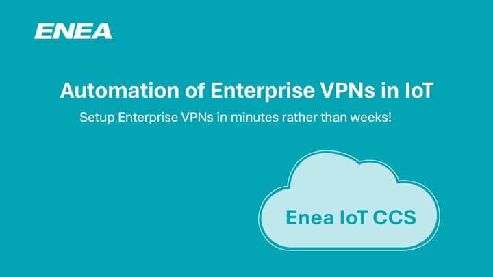 IoT Enterprise VPN automation