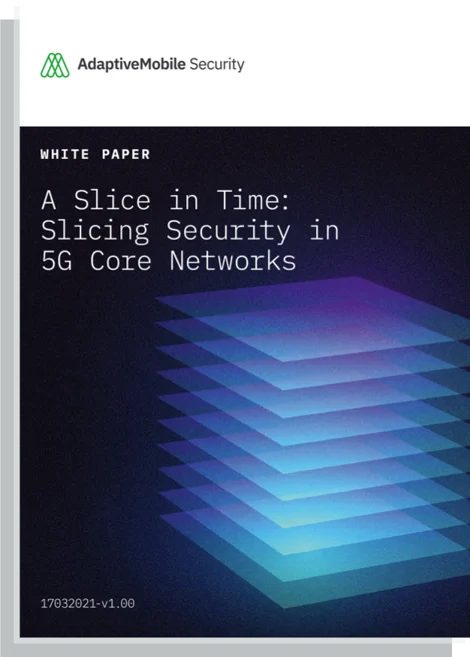 Slicing security in 5G white paper cover