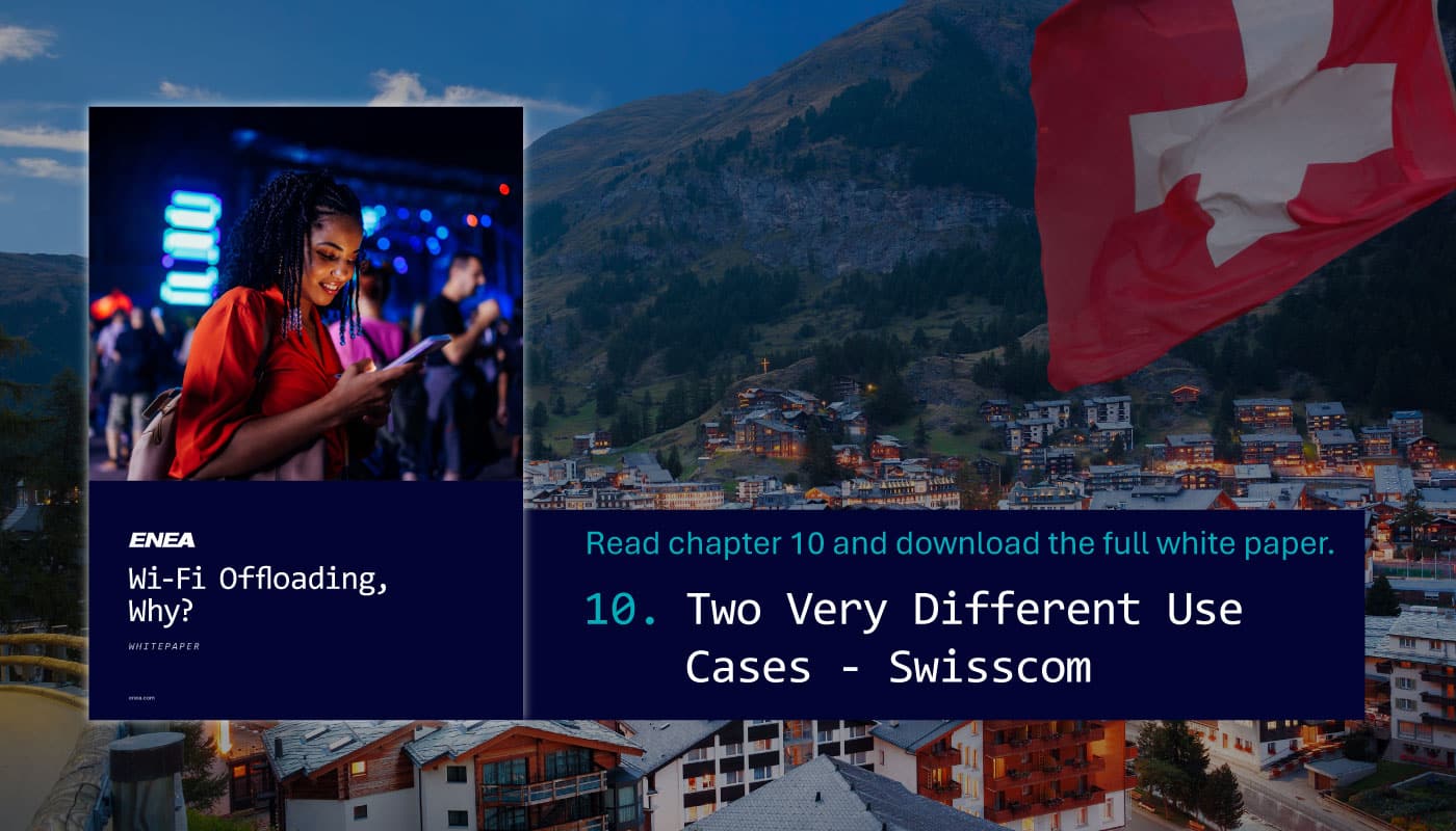 Wi-Fi Offloading use case Swisscom