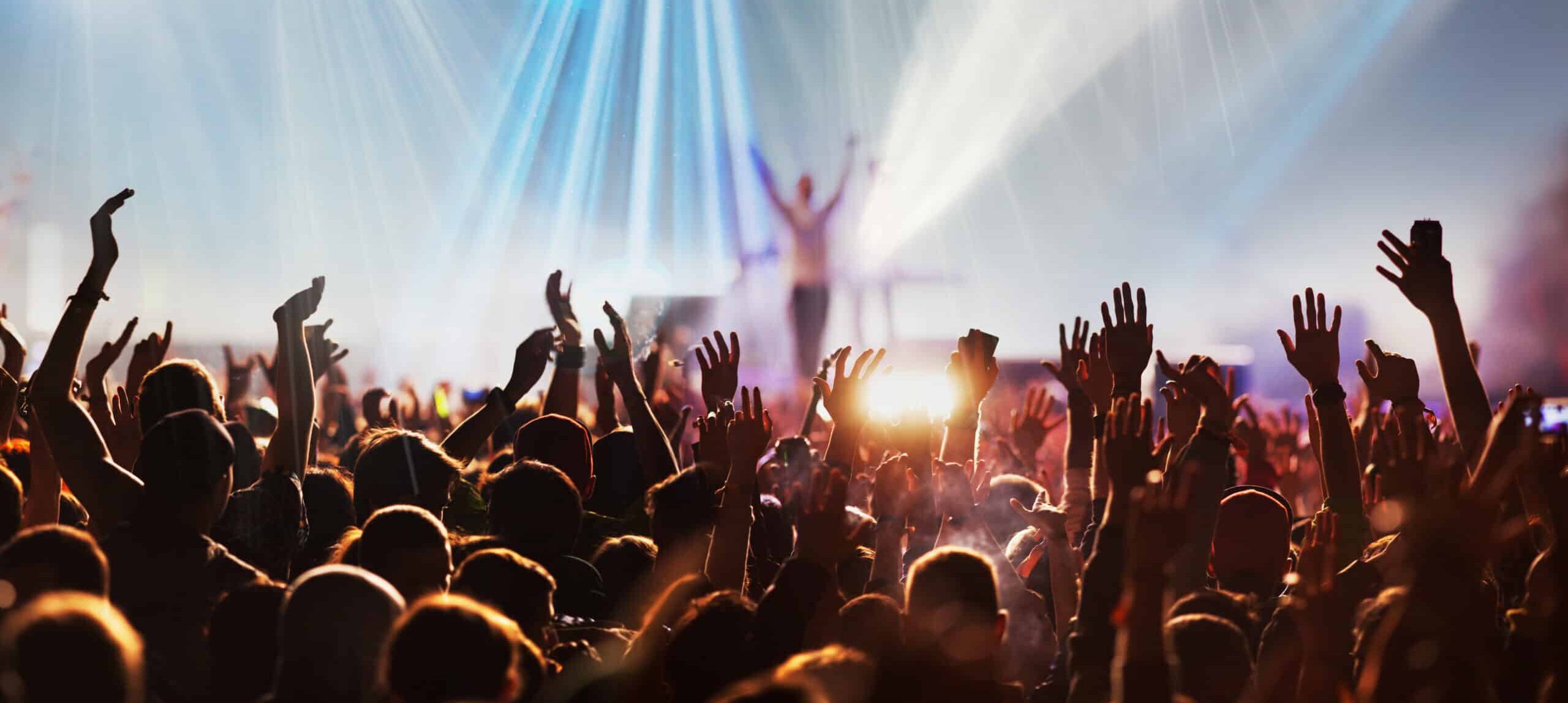 Audience at concert