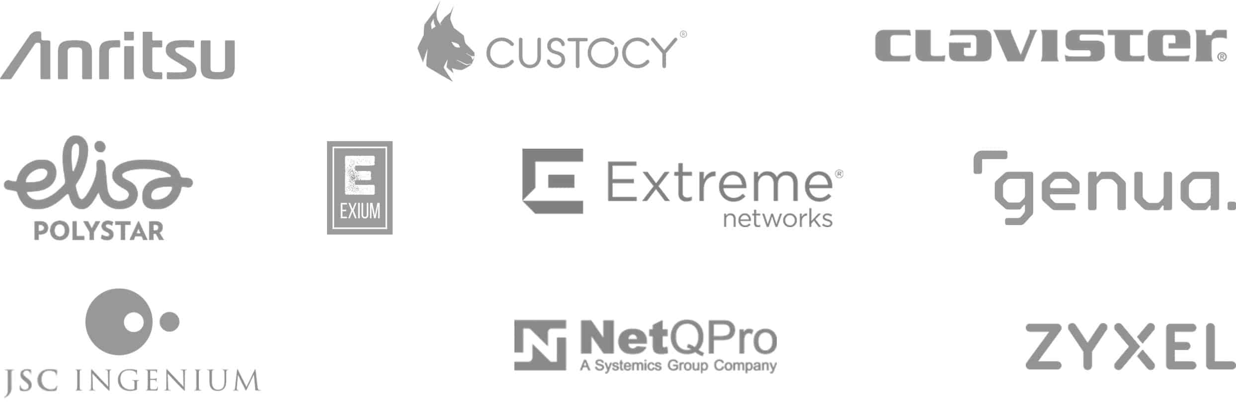 Public customer references for Enea Qosmos Embedded DPI & Network Traffic Intelligence technology