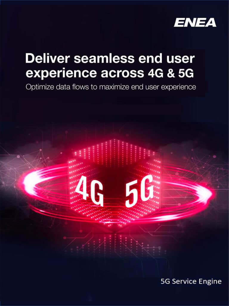 5G SE Brief Deliver seamless end user experience across 4G & 5G