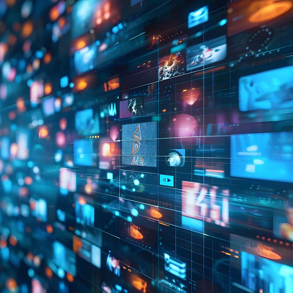 The concept of digital content, a social network service, stream