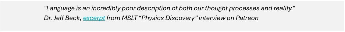 Language Quote Dr Jeff Beck Language Quote Dr Jeff Beck