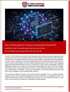 Cyber Defense Magazine - Enea ExploitGym Article Cyber Defense Magazine - Enea ExploitGym Article